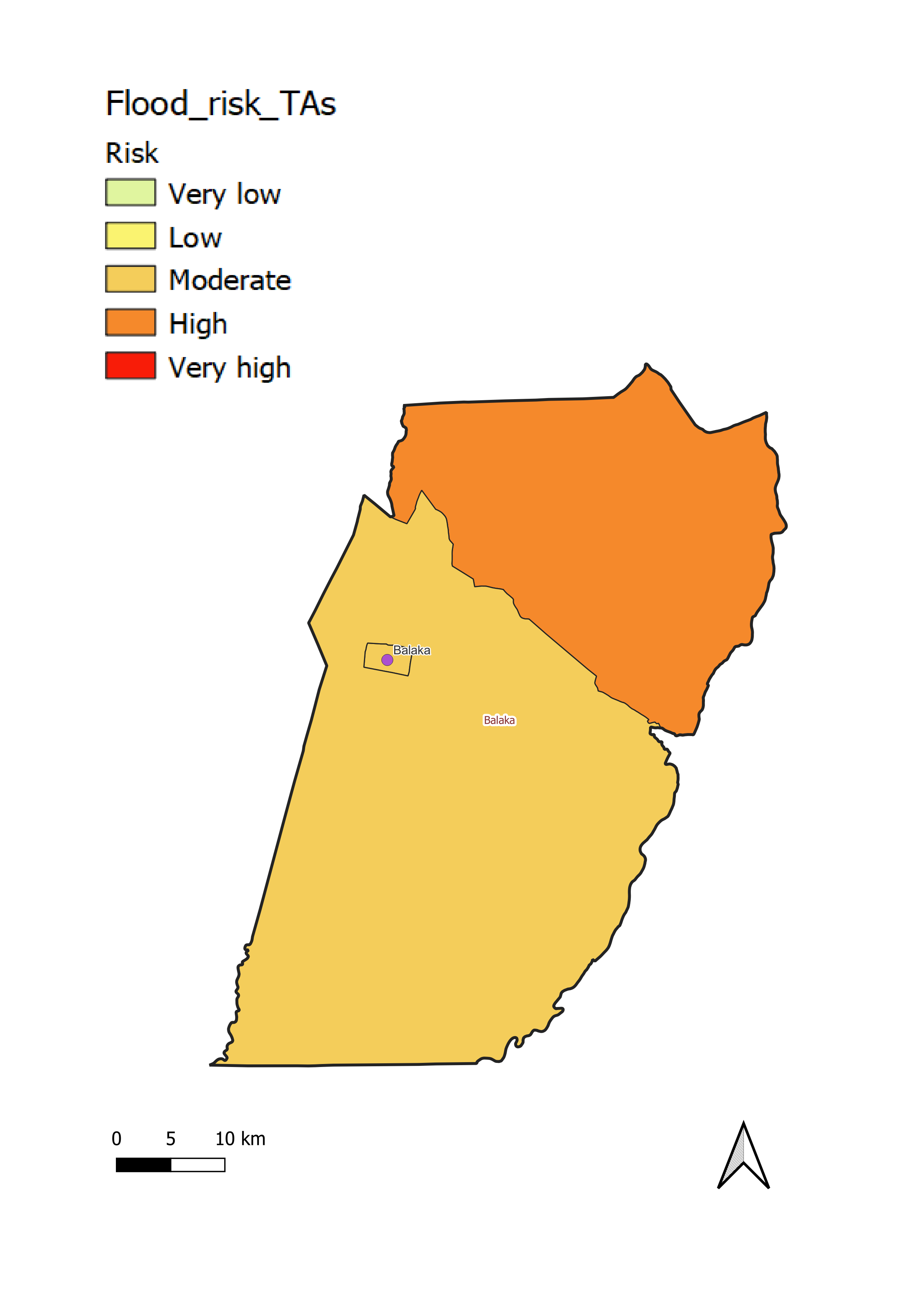 Balaka District flood risk