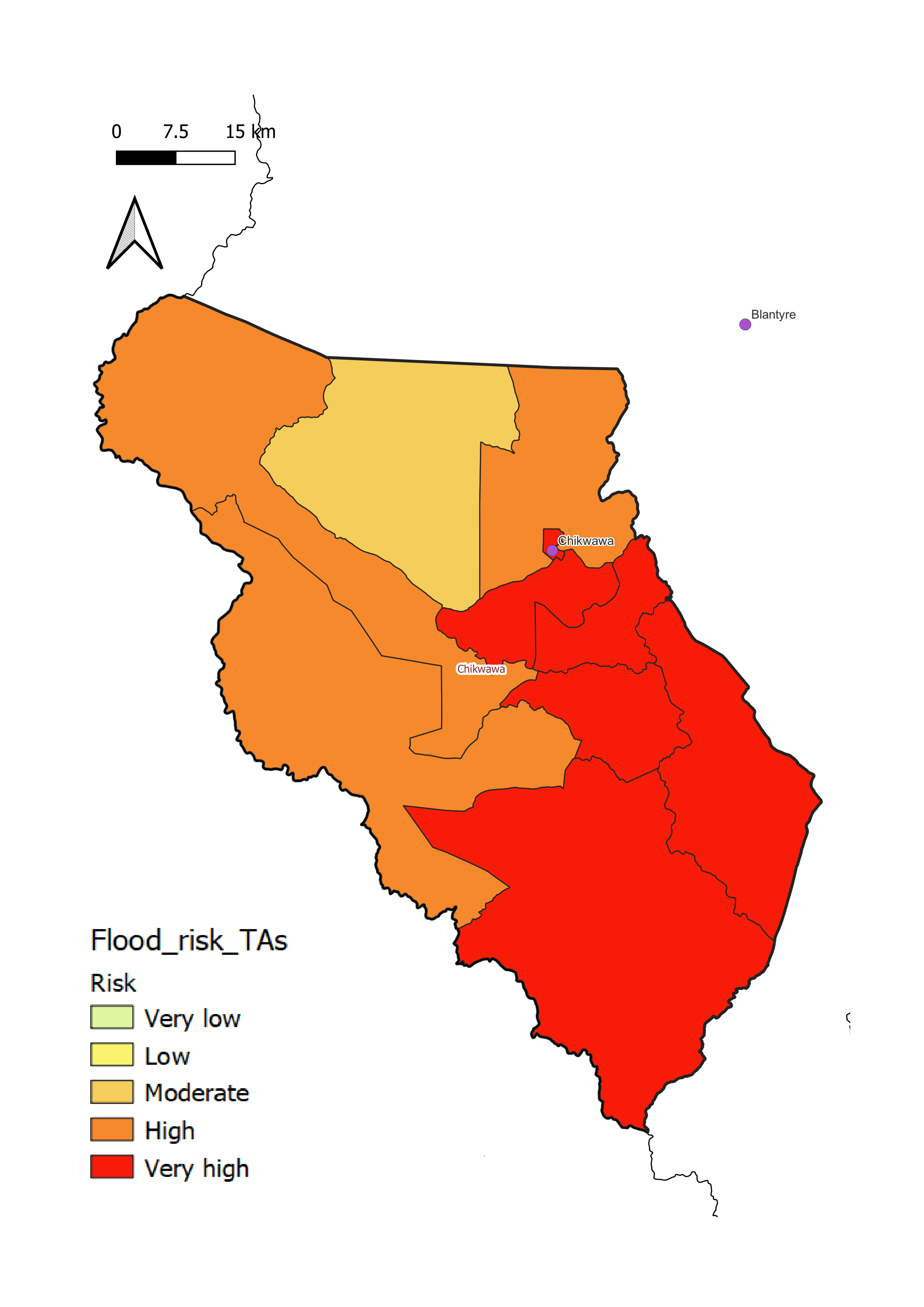 Chikwawa District flood risk