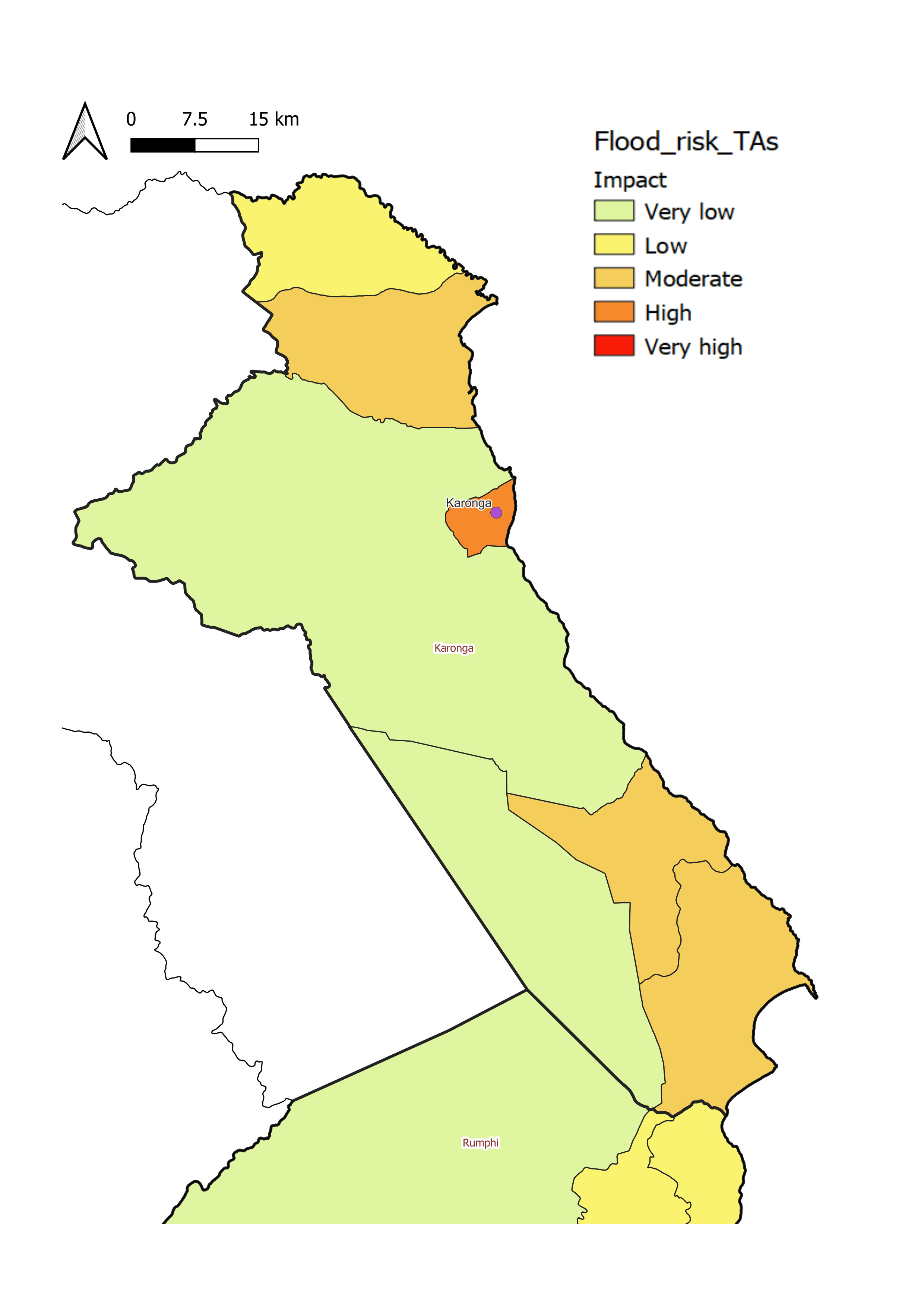 Karonga District flood impact