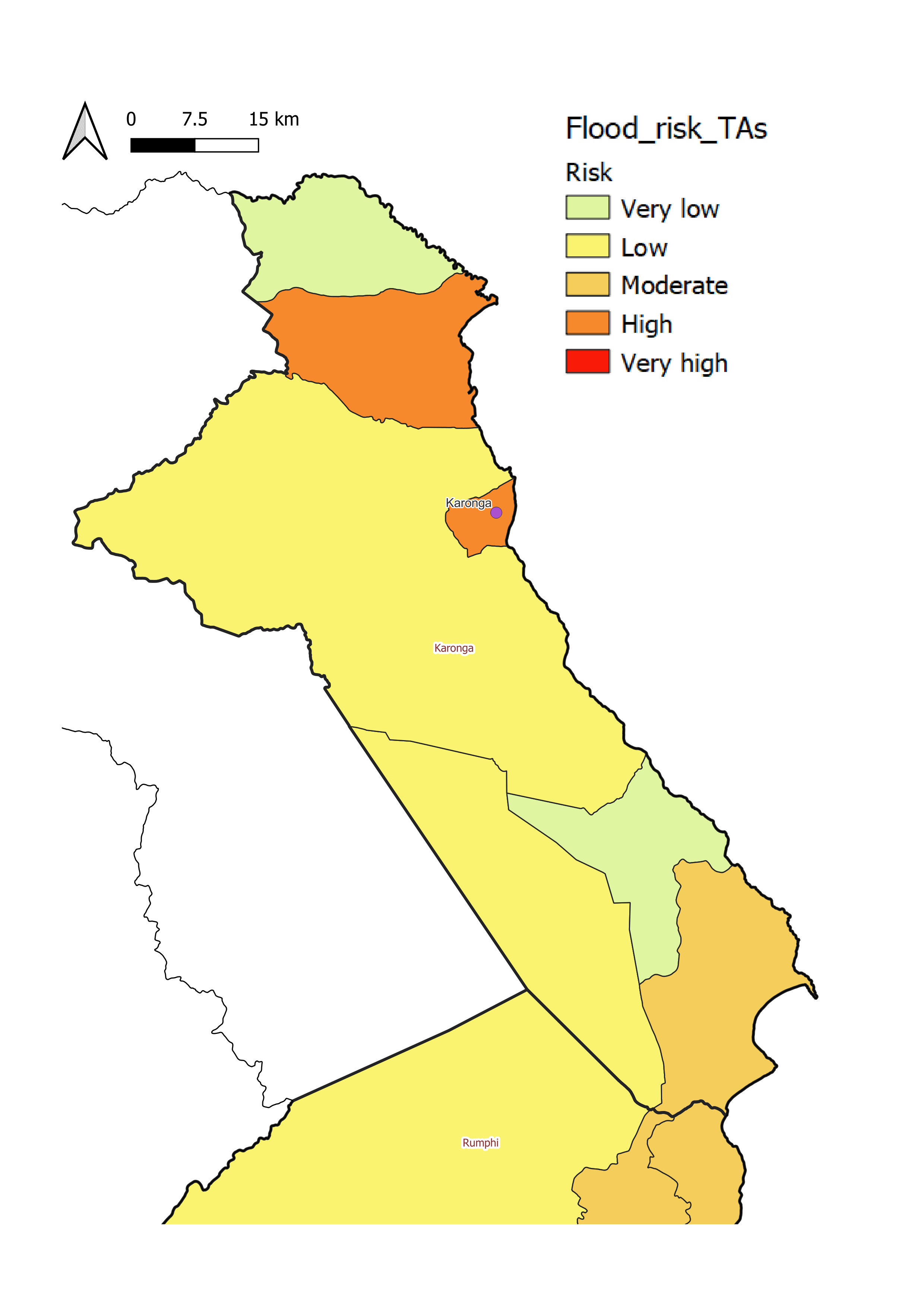 Karonga District flood risk