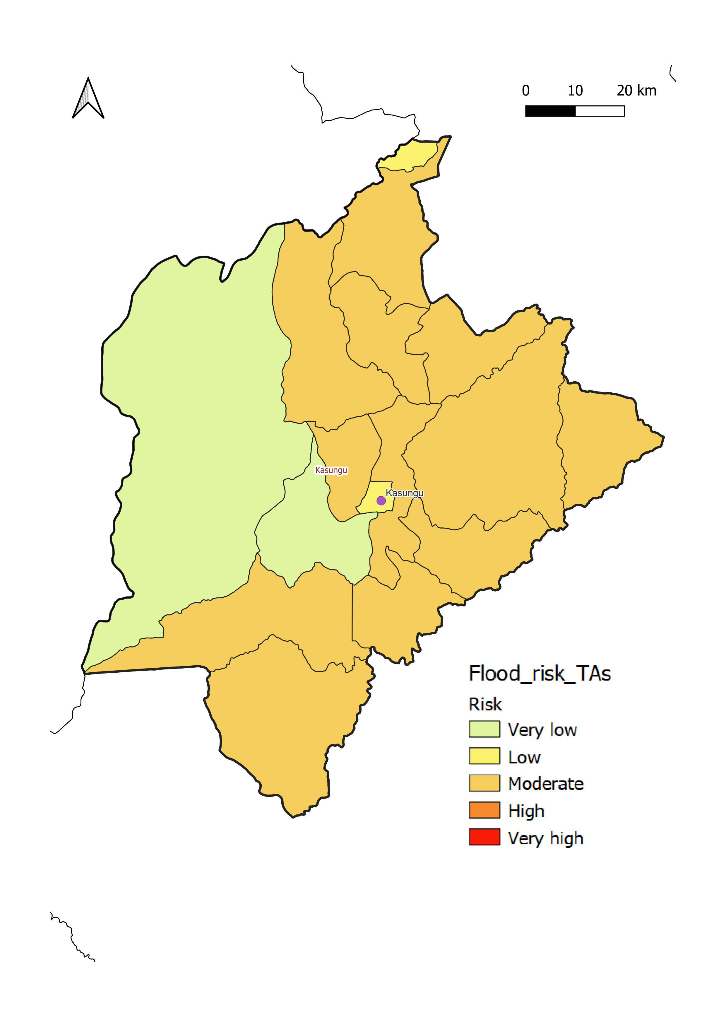 Kasungu District flood risk