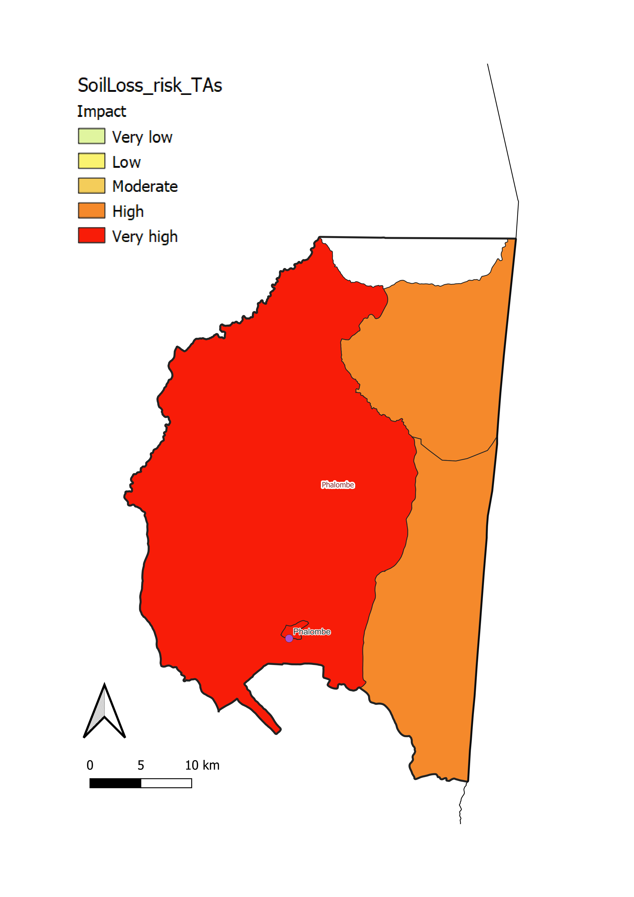 Phalombe District soil loss impact